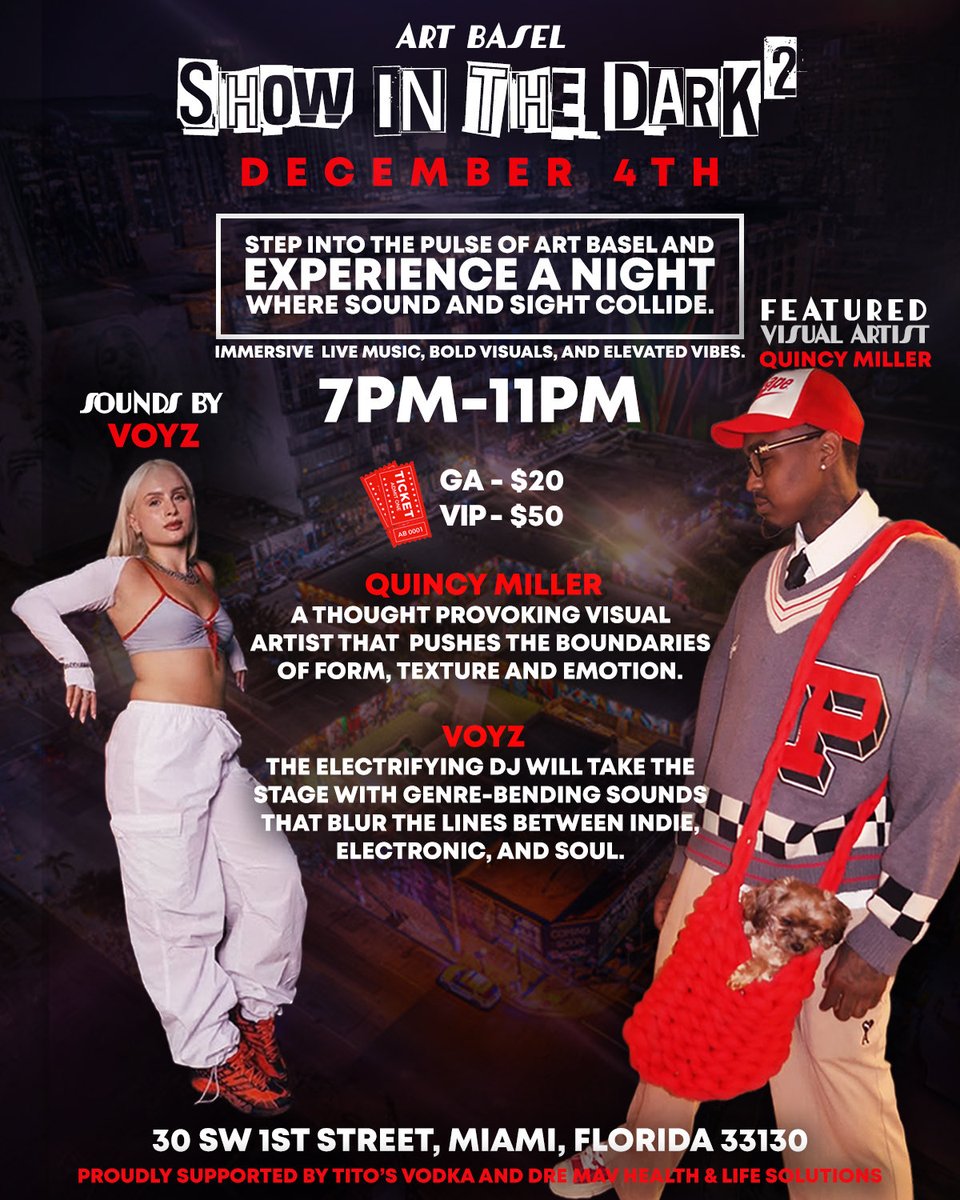 Show In The Dark 2 x Art Basel 2025 ⚡️