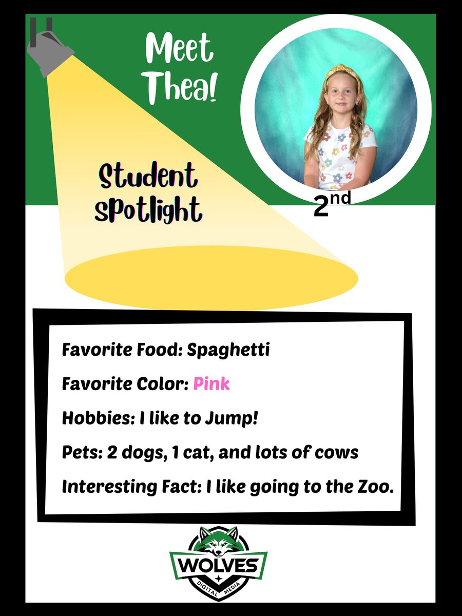 We are pumped to have Thea!