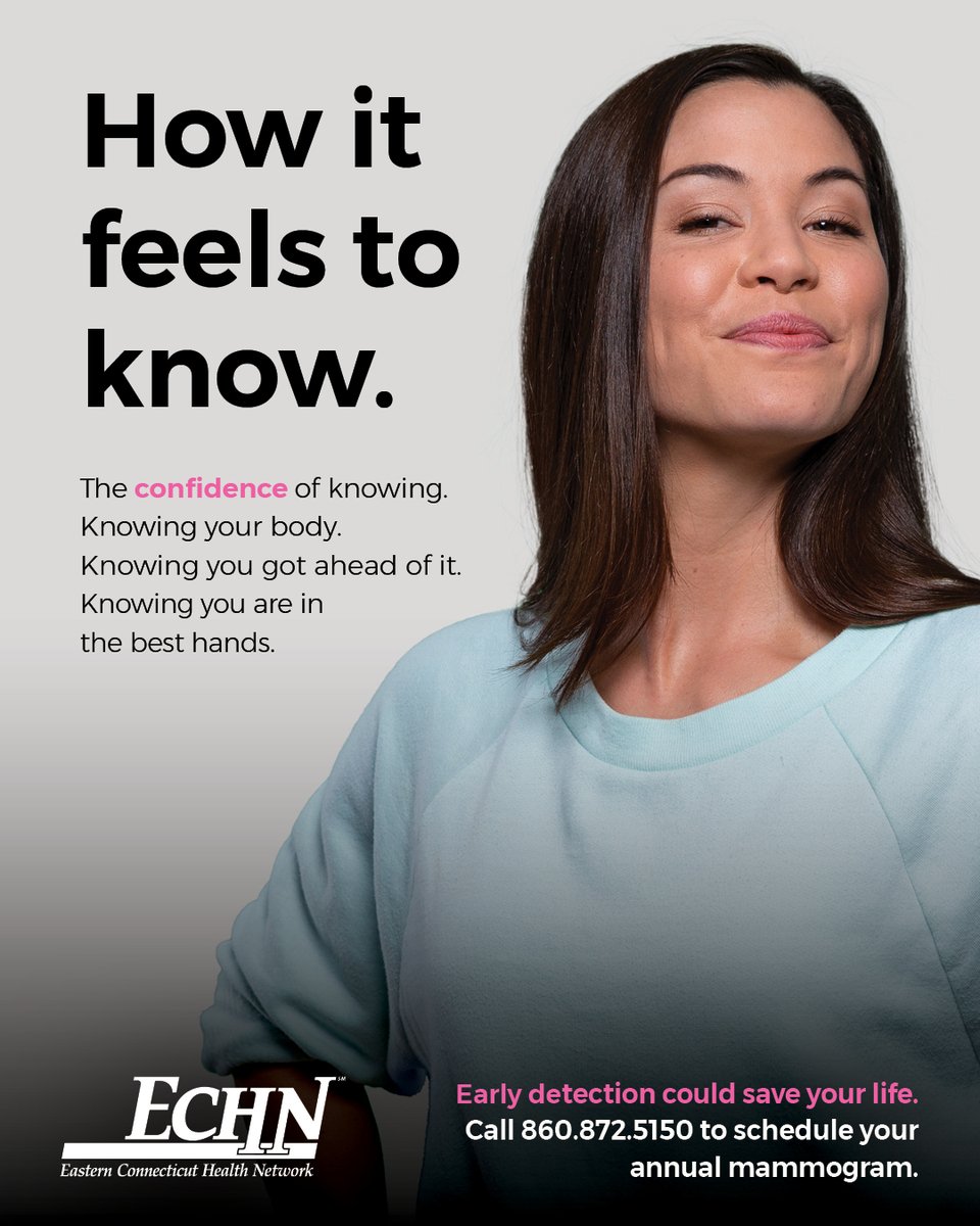 manchesterhosp's tweet photo. The best gift you can give yourself is the confidence of being proactive. 🌸 Schedule your mammogram this Breast Cancer Awareness Month and stay ahead of breast cancer. Call 860.872.5150 to make your appointment.

#ECHNHealthcare #EasternCTHealth #ECHNCommunityCare #PMH https://t.co/p1sgy8XeJL