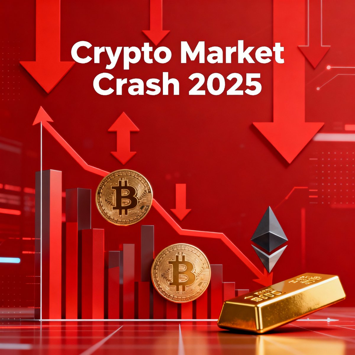🚨 #CryptoMarket Crash! 🚨

#Bitcoin ↓ $107k | #Ethereum ↓ $3.8k | #Gold also down 😱
Investors are panicking, but volatility = opportunity.
Understand the crash, global trends &amp; market psychology here 
👉 df.media/crypto-market-…

#CryptoCrash #FinanceNews #dfmedia