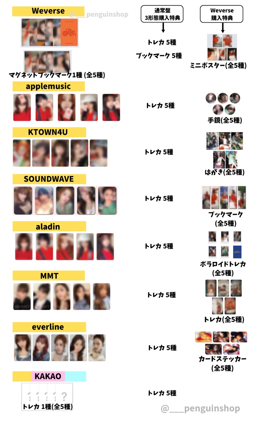 K-POP予約情報🇰🇷 on X: 