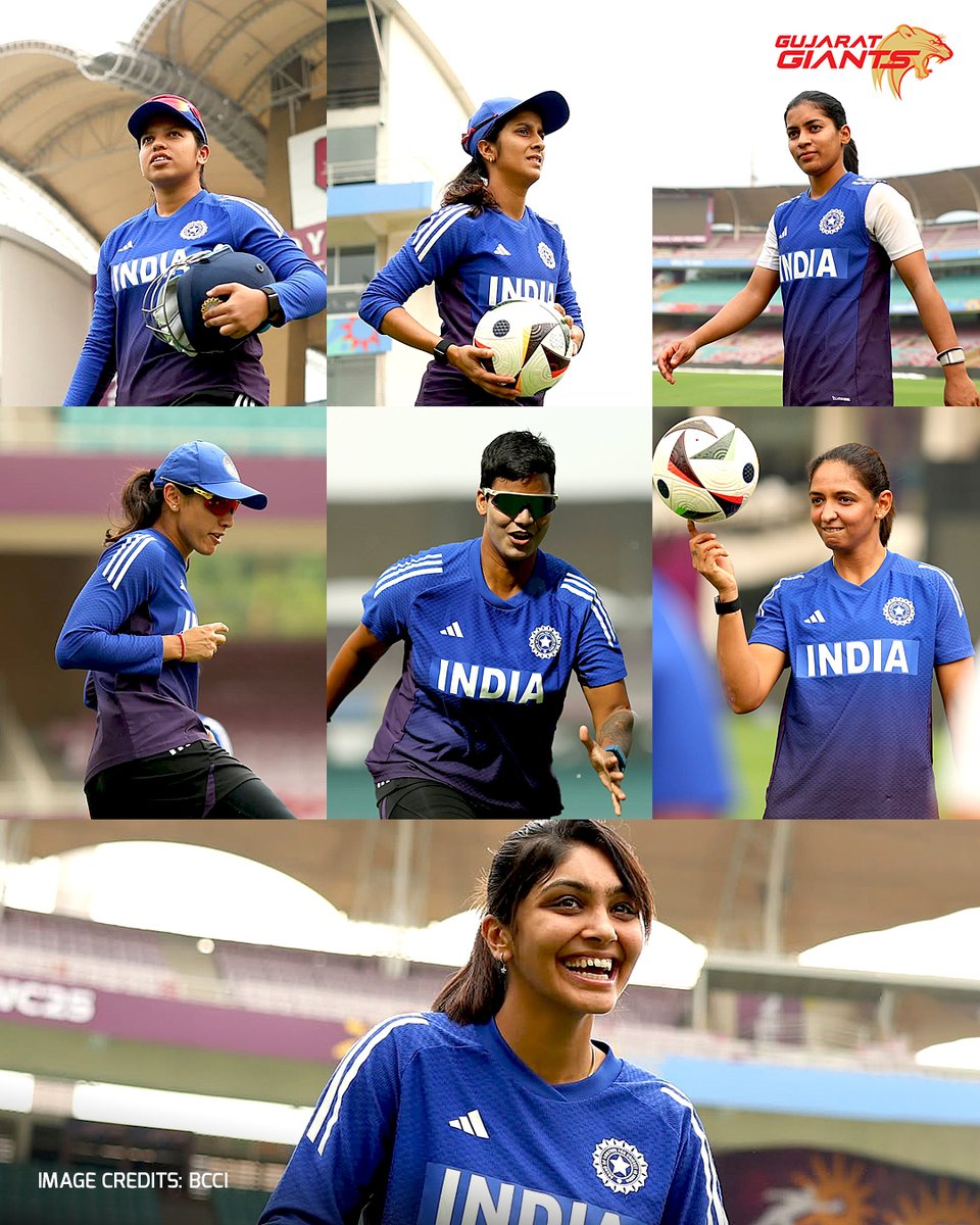 Giant_Cricket's tweet photo. Smiling through the grind 😎
The mood’s high as India gear up for the big game vs 🇳🇿
#GujaratGiants #BringltOn #Adani https://t.co/lrBTaRTkej