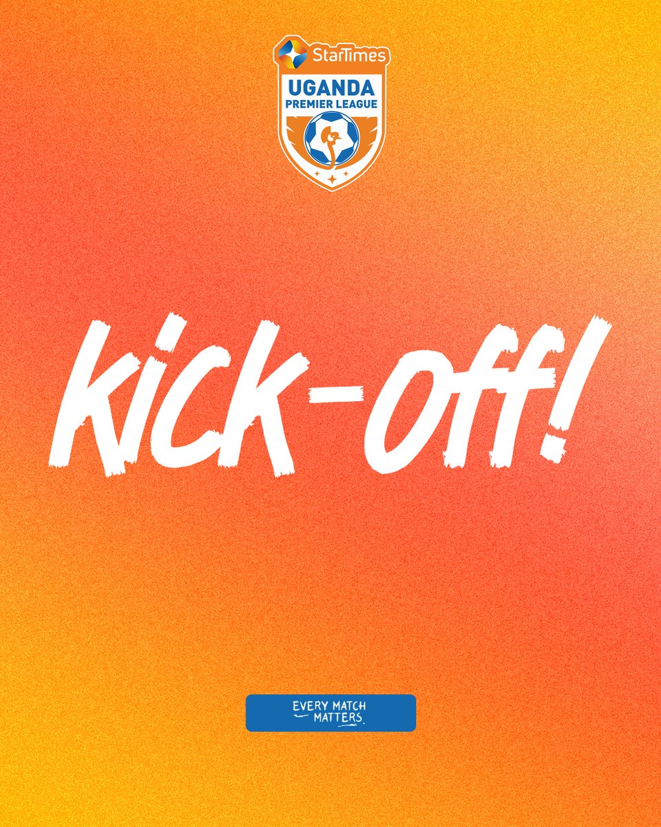 UPL's tweet photo. We are underway!
Lugazi FC 0-0 URA FC 📺
Maroons FC 0-0 Calvary FC
#LUGURA | #MARCAL | #StarTimesUPL https://t.co/ZKwbhIsZV1