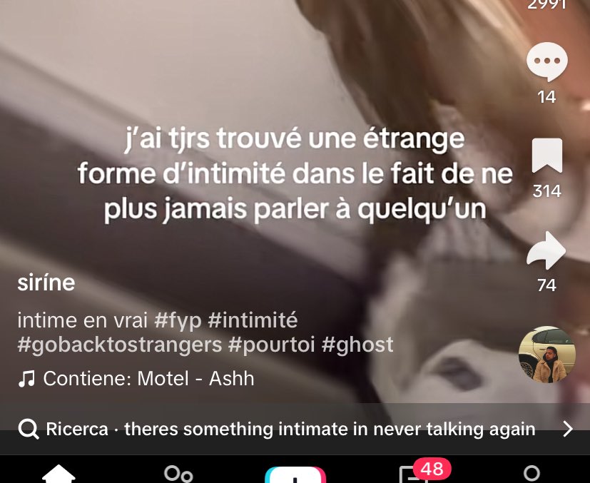 Jai trouver une profonde douleur dans le fait d’etre confortable
