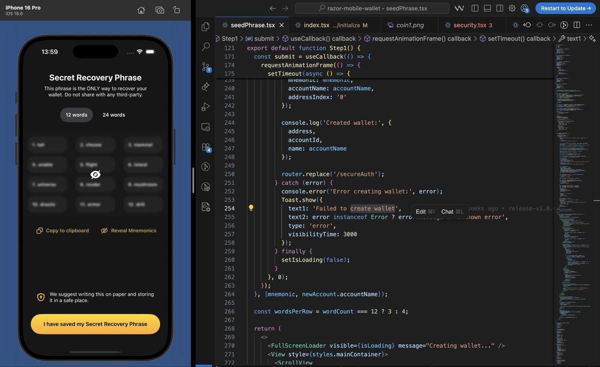 _Etinosa_'s tweet image. Nothing much to see here
Just me putting on my react native cap 😅😅