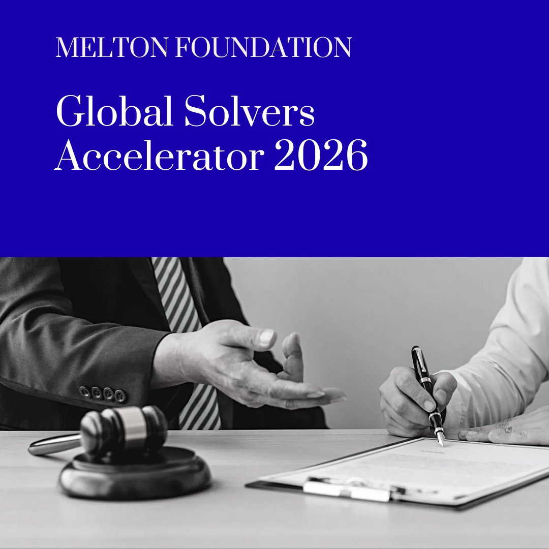 opportunitiesfy's tweet photo. The Global Solvers Accelerator 2026 by the Melton Foundation is a free 8-month leadership and impact program for young changemakers (20–35) advancing SDG-aligned social projects
https://t.co/B77t8ph4Dq
Deadline: Dec 1, 2025
#GlobalSolvers #ImpactLeaders #SDGs #SocialImpact https://t.co/lHgHZARmys