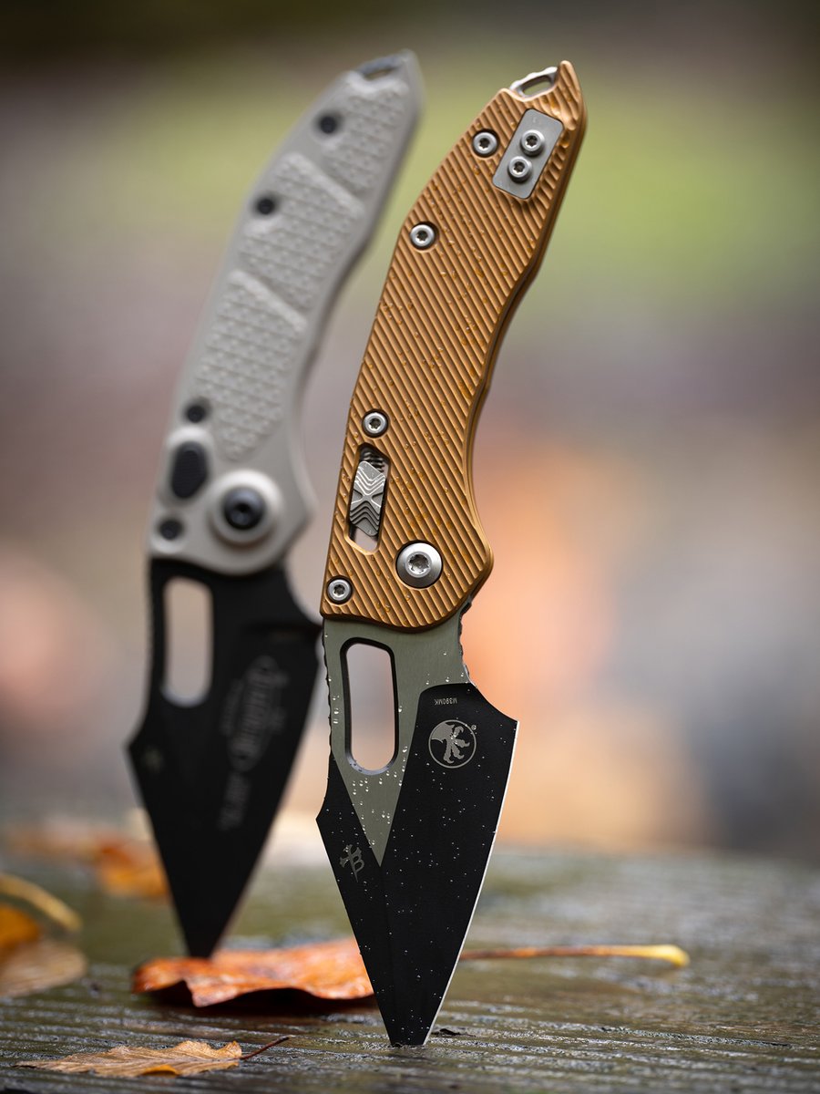 Carry two.

#MicrotechKnives #BorkaBlades #Stitch