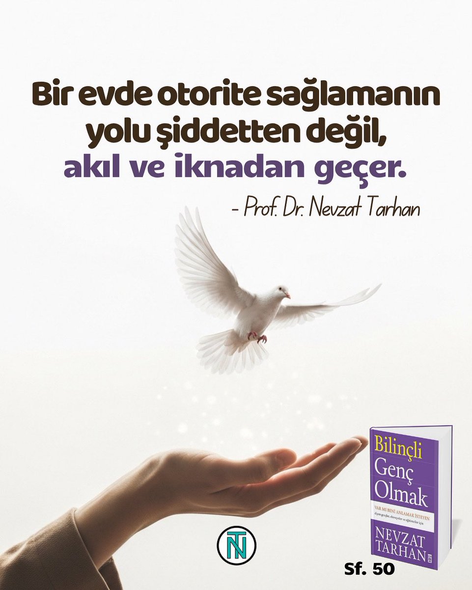 drnevzattarhan's tweet image. Şiddet uygulamak; acizliğin, güçsüzlüğün bir işaretidir! 

#Şiddet #Güç #Acizlik #Akıl #İkna #Otorite #BilinçliGençOlmak #NevzatTarhan