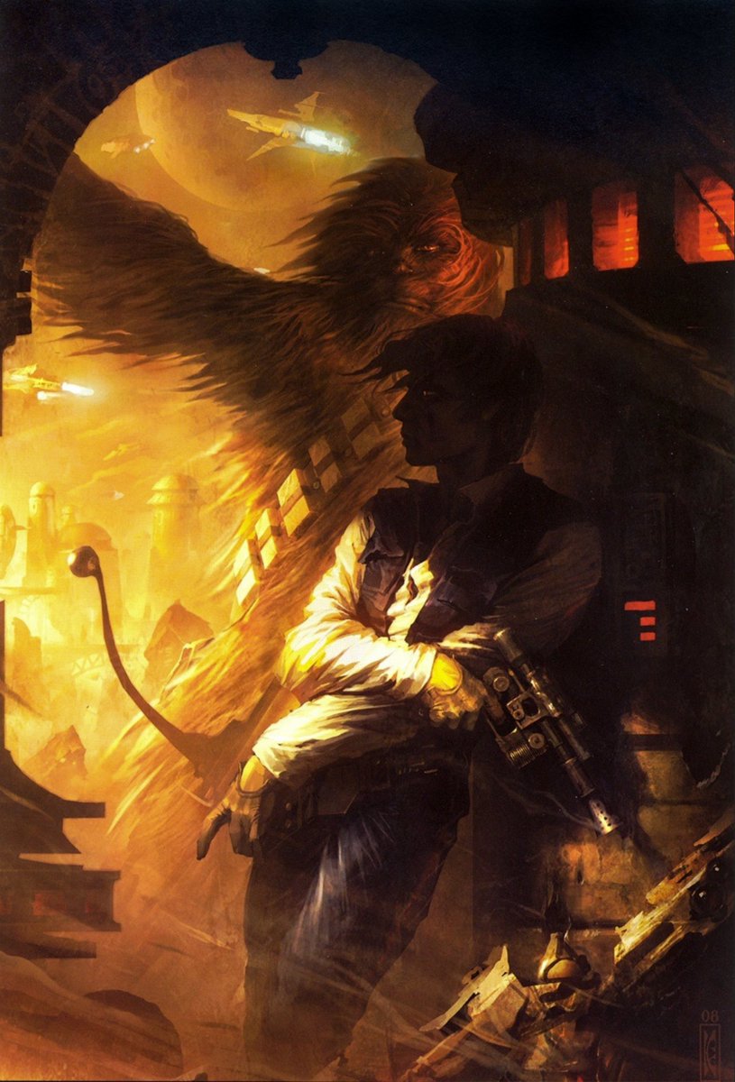 Shadows of Tatooine by Raymond Swanland
#StarWars