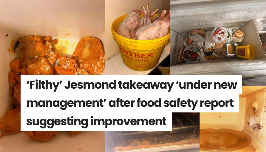 jesmondlocal's tweet photo. A "filthy" Jesmond takeaway that flunked a food safety test is under new ownership - and has received a report suggesting improvement, @real_ingoe writes https://t.co/2HSzhRPL3M https://t.co/kNrsaa0bix