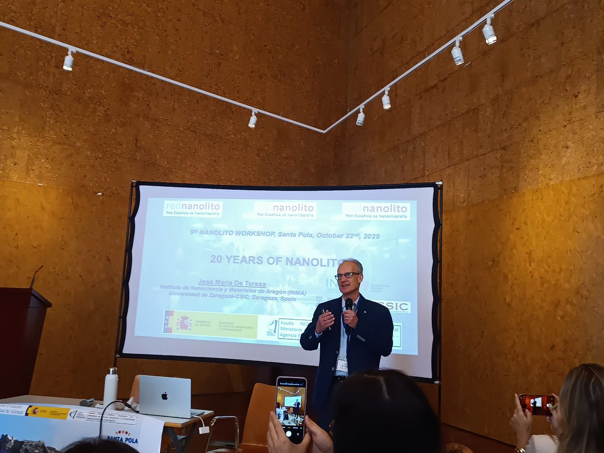 9th Spanish Workshop in Nanolithography has started with a great review of the Nanolito Network by <a href="/deteresa5/">Jose Maria De Teresa</a> !