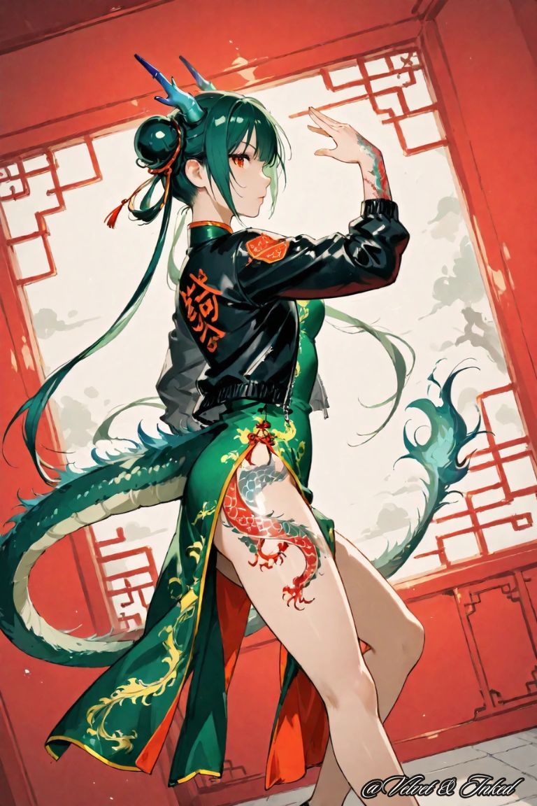 💚🐉
#AIイラスト #AIart