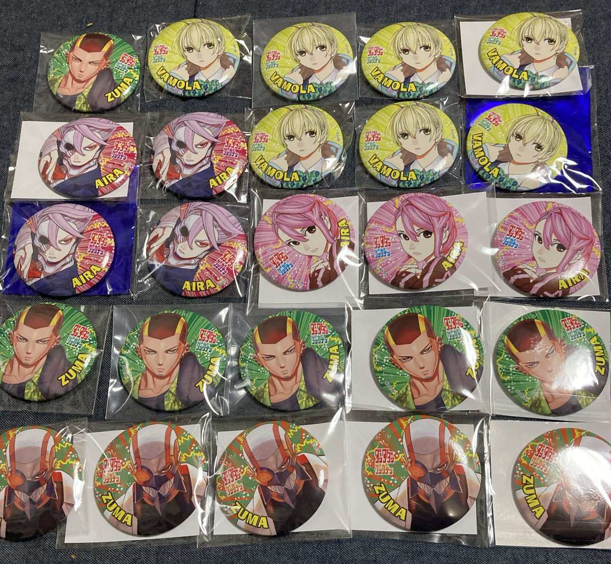 ダンダダン　原画展　キャラクターバッジコレクション　缶バッジ　交換　

譲/バモラ、ズマ、サンジェルマン伯爵、アイラ、ターボババア、凛、シャコ星人、セルポ星人、星子、金太

求/書き下ろしのオカルン〉桃
他異種オカルン、桃

画像2はオカルン含む組み合わせで。
検索からでもお気軽に！