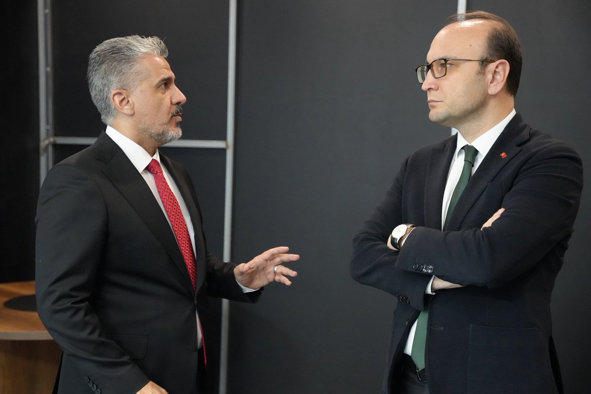 Erbiloglu's tweet photo. Türkiye Cumhuriyeti Erbil Başkonsolosluğu Ticaret Ateşesi Sn. Akın AK TEBA’yı ziyaret etti.   Kurumumuzu gezdirip yeni projelerimizi anlattık. https://t.co/u0ZjUQnlKF