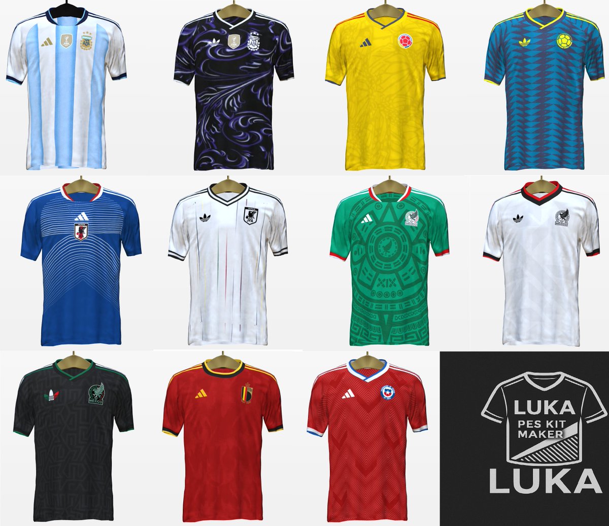 My first ''project''!
World Cup 2026 kits. Will be released when all the kits are officially released!