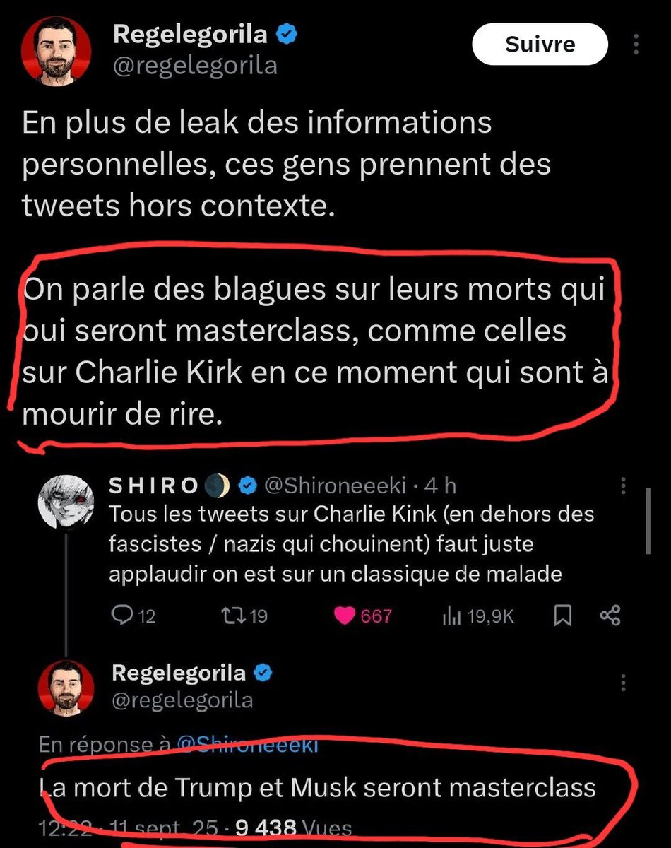 <a href="/AllegretPilot/">Alexandre Allegret-Pilot</a> Si tu veux un échantillon de ses autres tweet qui appellent à la violence