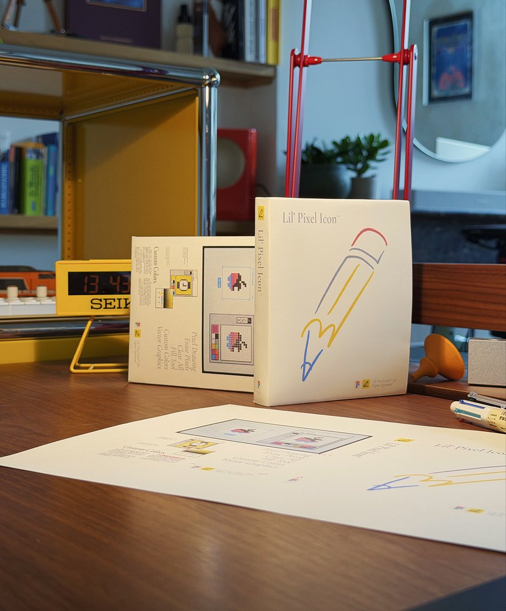 Finally had some time during lunch to play around with this Lil’ packaging 🖨️💿