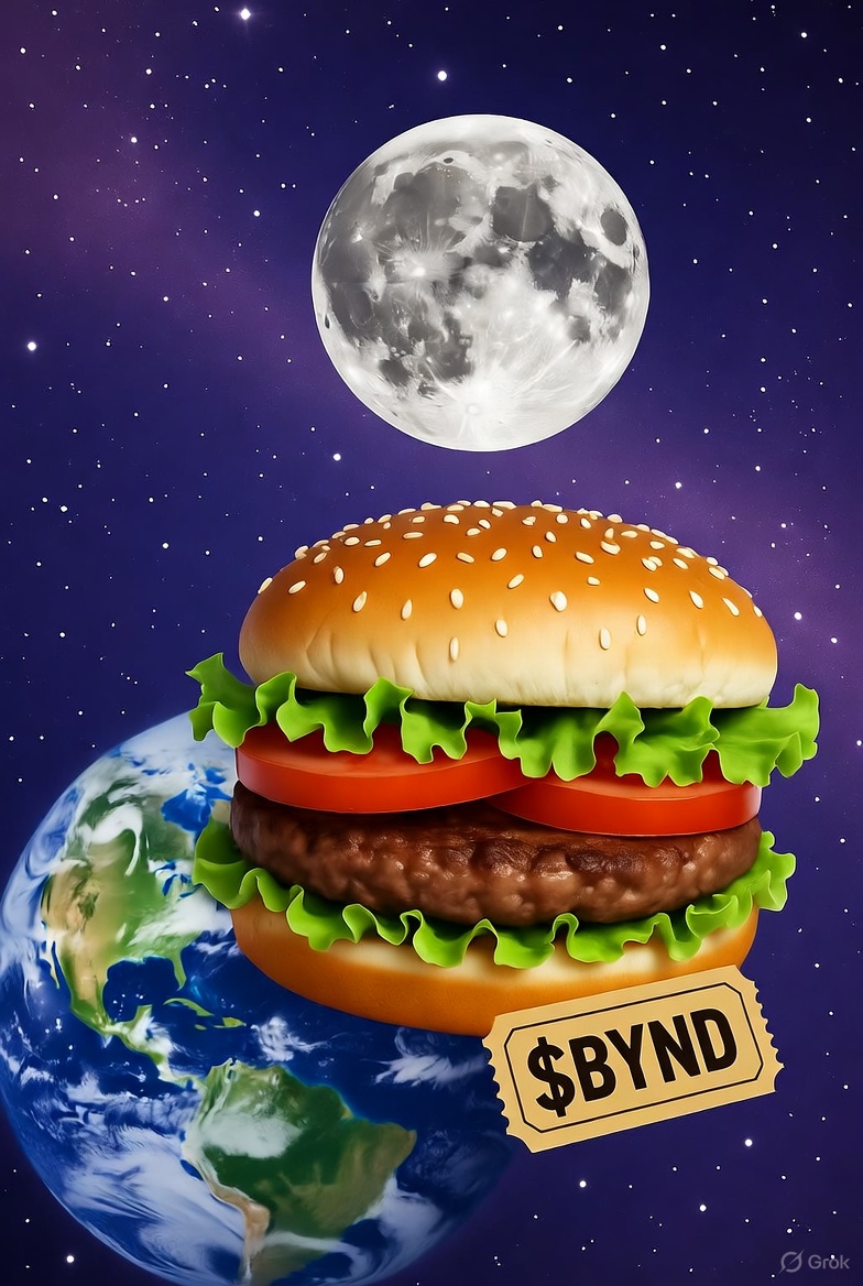 $BYND your ticket to the moon

we're just starting!