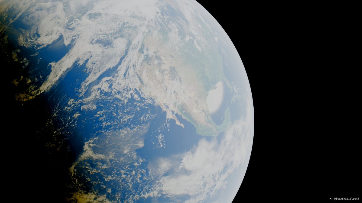 Starship_block3's tweet image. For the betterment of Earth (new render)