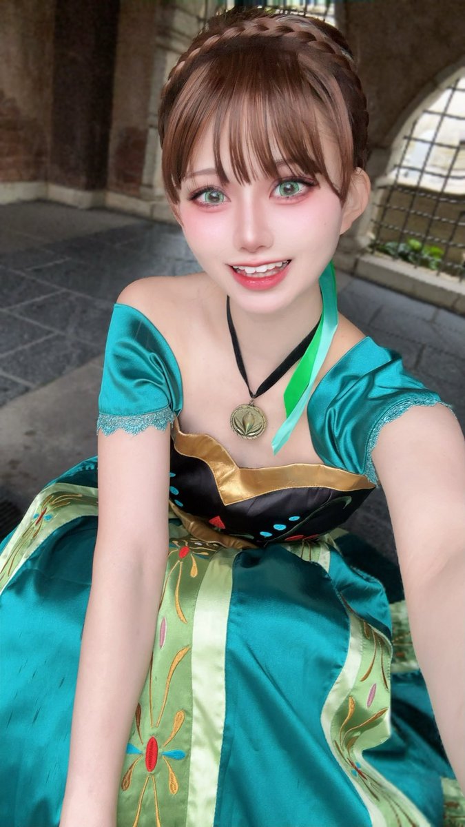 #dハロ　#Dハロ仮装2025 #Dハロ仮装
アナ❄️