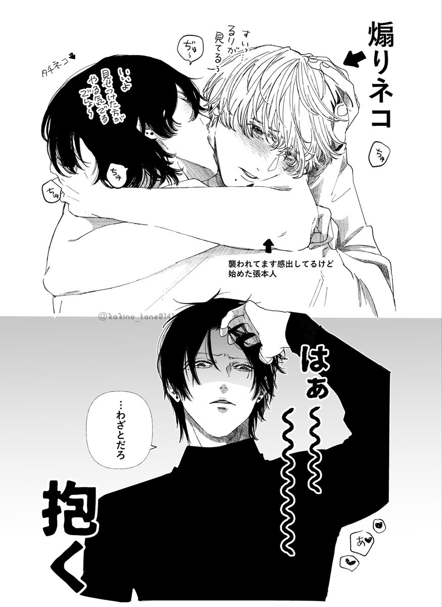 あざといネコ #双子と先生 