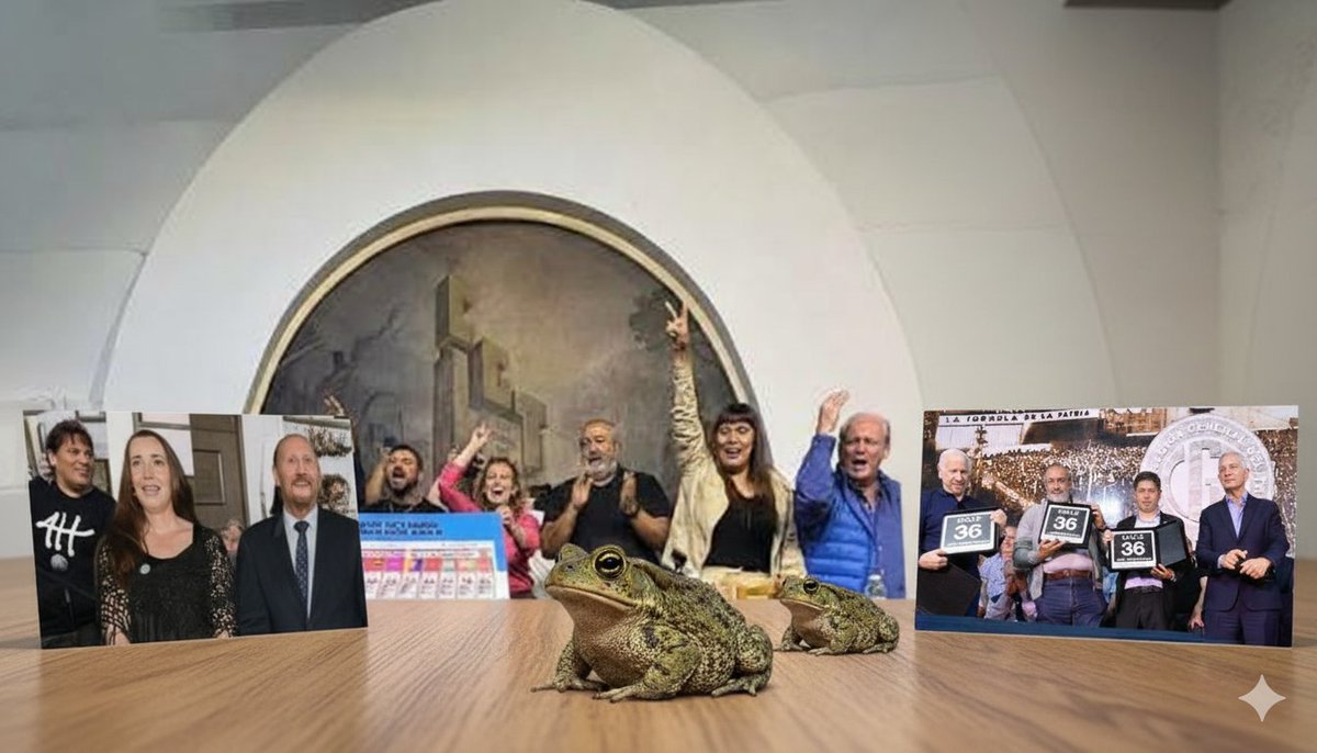 No es una "jugada maestra" es juntarse con la derecha más rancia y la burocracia que no movió un dedo en los últimos dos años. 
Llegando los sapos. Buen apetito.