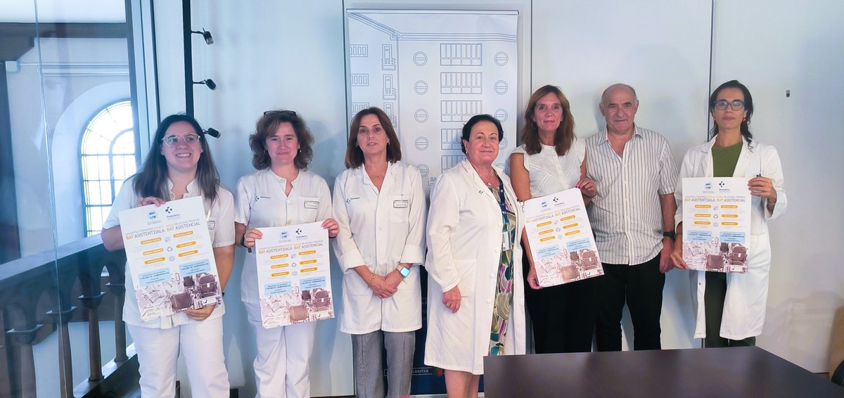 santamarinaospi's tweet image. ✍️La Fundación Bultzatu y el Hospital Santa Marina han firmado un acuerdo de colaboración para brindar ayudas técnicas a pacientes en situación de vulnerabilidad a través del Banco de Ayudas Técnicas, BAT Asistencial.

@osakidetzaEJGV 
@OsasunEJGV