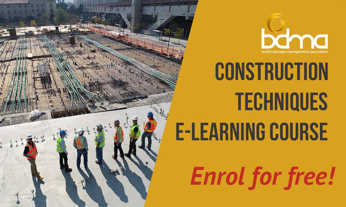 Did you know that we offer a self-paced BDMA Construction Techniques e-Learning Course, which is FREE for everyone, even if you are not a BDMA member?! 🚧📚

👉 Sign up now here: lnkd.in/e_gENr4t and start building your knowledge today!

#BDMA #ConstructionTechniques