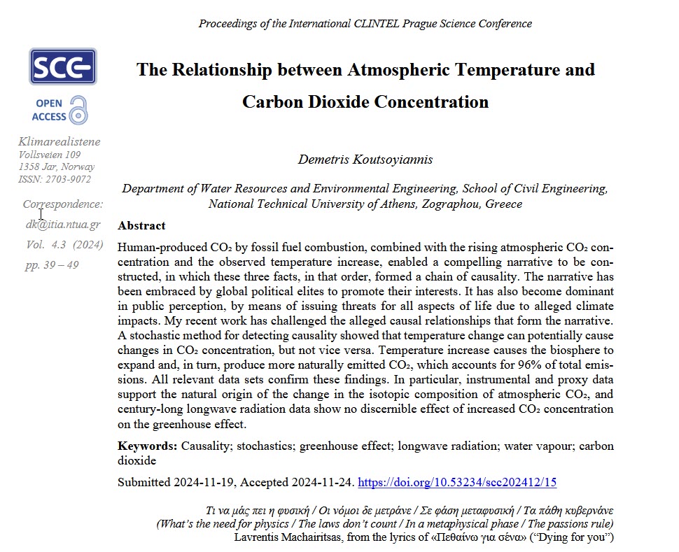 BirdlifeSC's tweet image. Climate Alarmists nonsense on the BBC. Koutsoyiannis shows using Hurst-Kolmogorov stochastic that weather events are within expectations.  #bbcworldservice