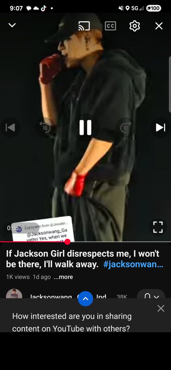 Awinston77's tweet photo. This gal is nuts and her channel spreads lots of rumors @JacksonWang852 .  Anyone claiming JW is talking to them about his private life is living in fantasy. Weird!  To make matters worse she threatens others for freedom of speech.  Sorry Jack some of these idiots need lives! https://t.co/cK76r1e57c