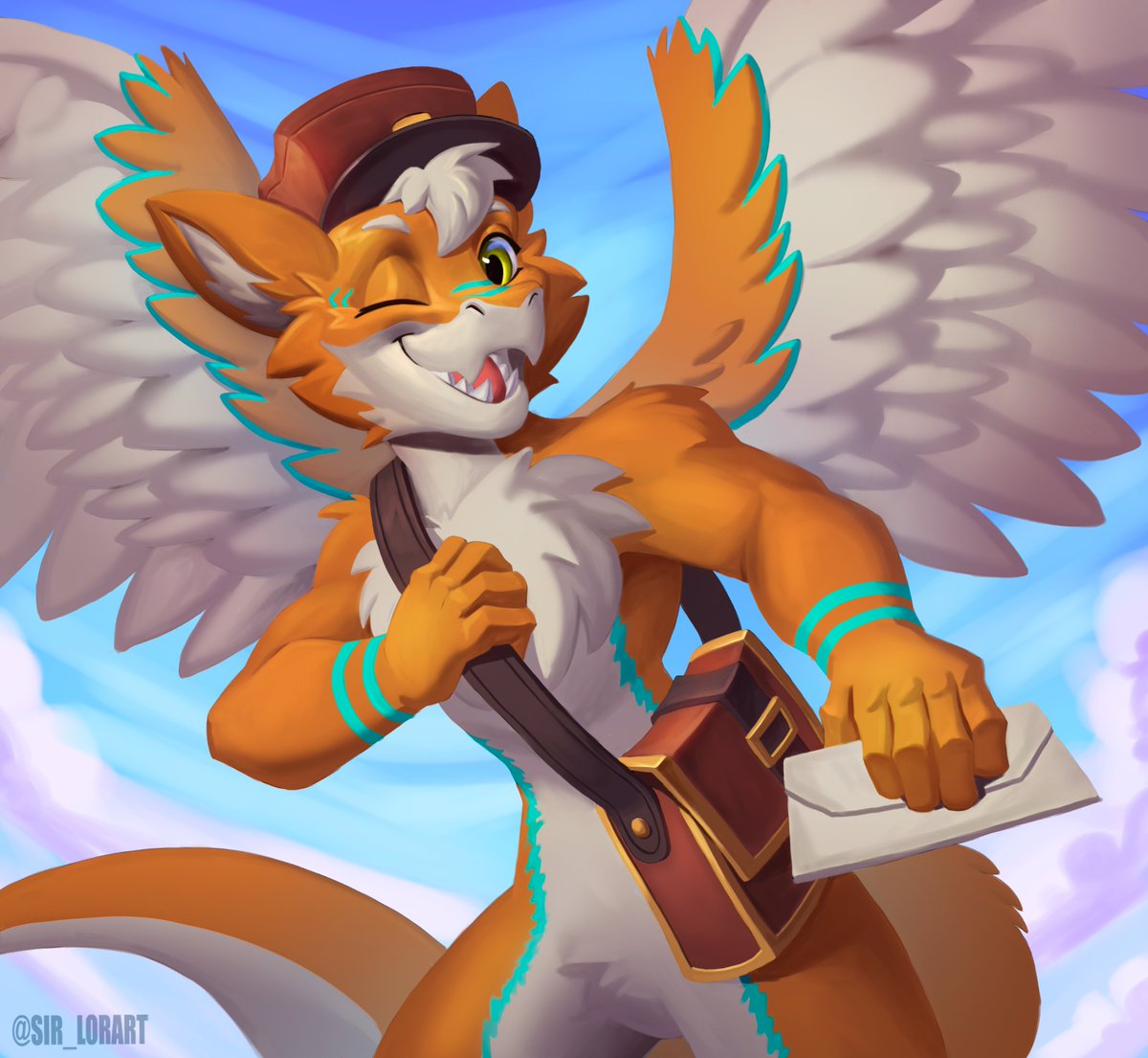 You've got mail! 🐲✉️
🎨:<a href="/Sir_Lorart/">🌜Lorart🦖 (Commissions Open)</a>