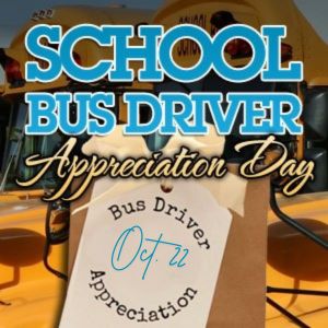 Thank your School Bus Driver and Monitor team today!
Today is National School Bus Driver &amp; Monitor Appreciation Day. A simple thank-you for keeping kids safe on the bus goes a long way!