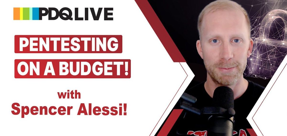 My approach to pentesting internal active directory environments is maybe a bit different than some.

I don't start out by using Kali or Netexec or Impacket. No malware haha😝

Would love to have a big turnout on Thursday 10/23 10am Mountain on the PDQ live stream. 

Come with
