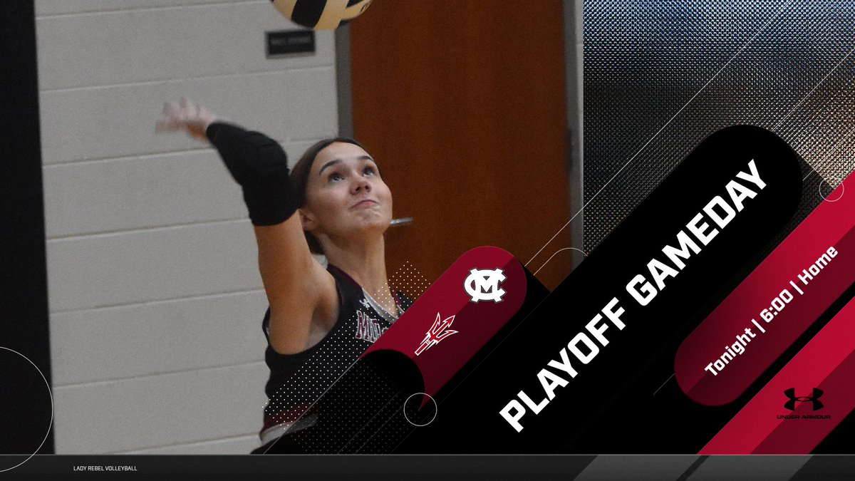 🏐 Playoff Time! 🏐
The Lady Rebels Volleyball team will host the Liberty Red Devils tonight in the first round of the playoffs!
🔥 Start time: 6:00 PM
Let’s pack the gym and cheer loud — it’s go time, Rebels! 💪❤️