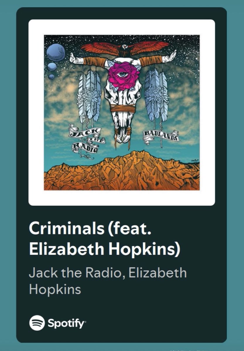 thegeorgehage's tweet photo. B A D L A N D S  1 0 // @JacktheRadio’s album #Badlands turned ten and I’m looking back at some special moments like @LizJaneSings of @DeltaRae helping me fulfilling my dream of doing a duet! Check out “CRIMINALS” and Liz’s amazing voice online or on vinyl. https://t.co/qbZyUUjUGL