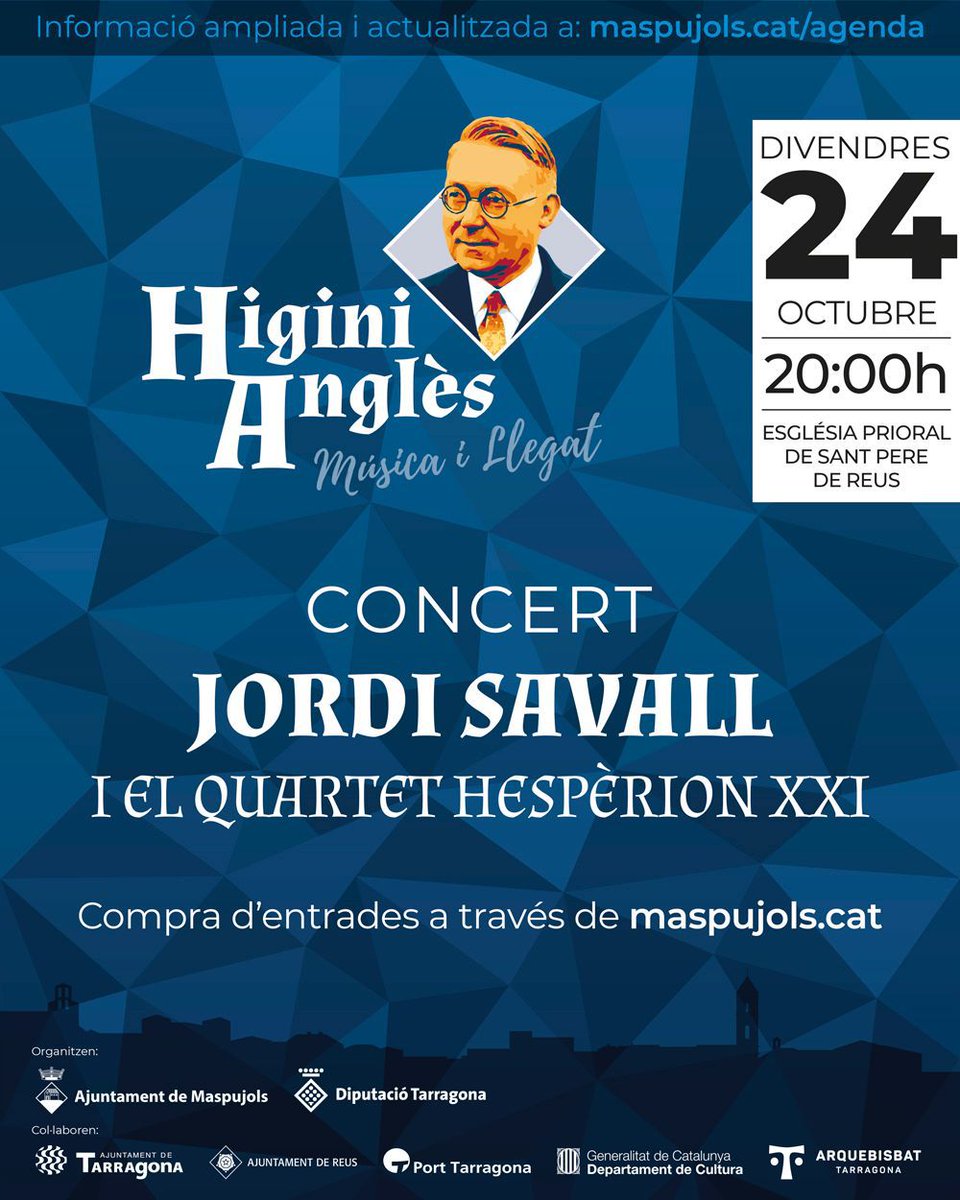 Us recomanem aquest concert organitzat per <a href="/AjMaspujols/">Ajuntament de Maspujols</a> i <a href="/Dipta_cat/">Diputació de Tarragona</a> !