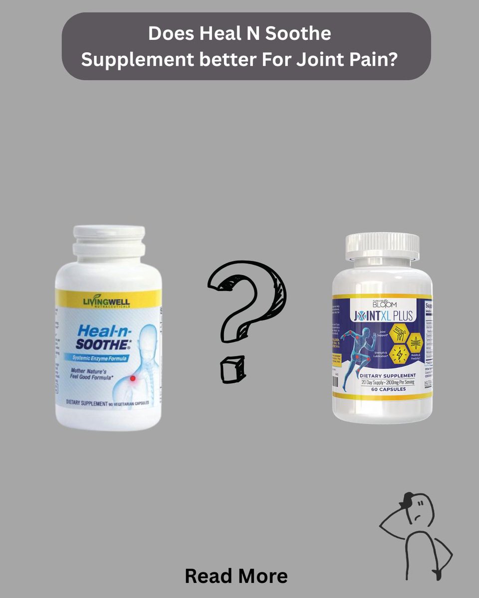 jessicamariyajo's tweet image. Can Heal N Soothe ease your joint pain? Read our review and find out if it’s the right fit for you! #flawlessbloomjointxlplus #JointPainRelief #ArthritisPain #JointSupport #PainManagement

flawlessbloom.com/blogs/suppleme…