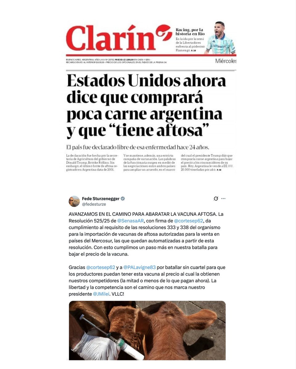 maxi ferraro 🎗️ (@maxiferraro) on Twitter photo Toda suya, ministro de la “desregulación”, Sturzenegger. Toda suya, ministro de la “desregulación”, Sturzenegger.