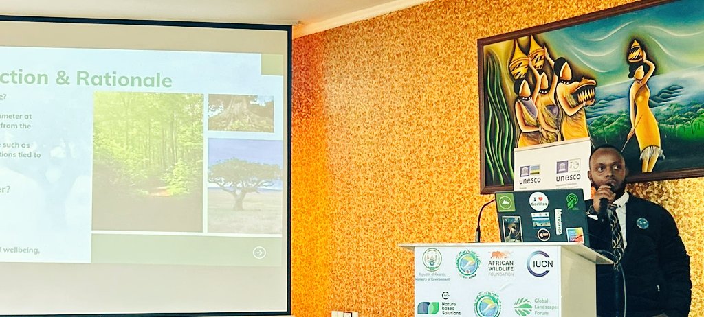 CoEBrwanda's tweet image. 🌍UPDATES 🌍
Today, the  @CoEBrwanda Youths @aimee_sandrine &amp;amp; @SalimKabano joined the 3rd African Youth Summit on Biodiversity, sharing insights on the @LegacyTreeRw Project &amp;amp; work at the @RwandaHerbarium

✍️Theme: “Consolidating African Youth-led Actions for the GBF.”