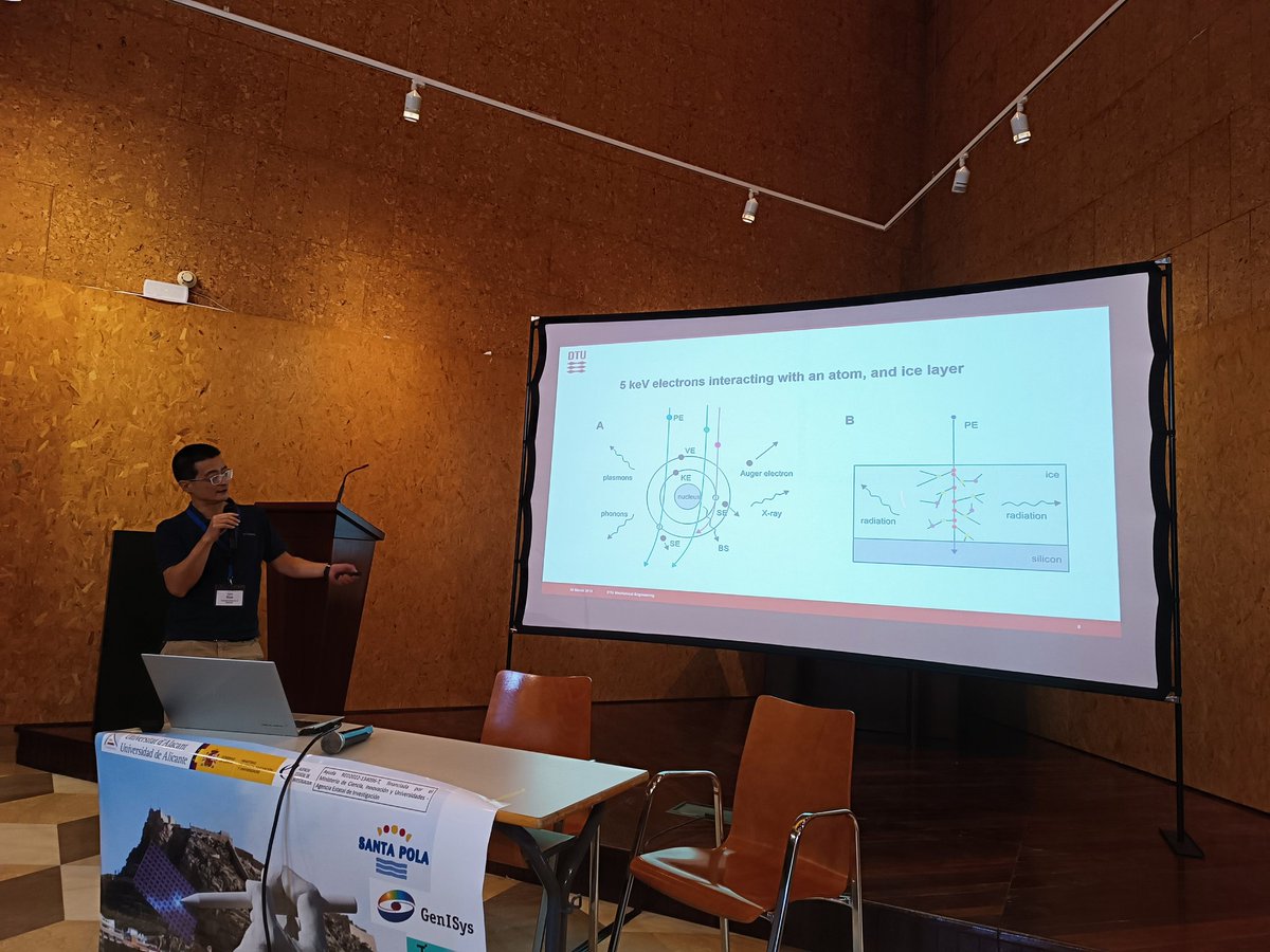 First invited Talk by Anpan Han from Technical University of Denmark about Ice Lithography.