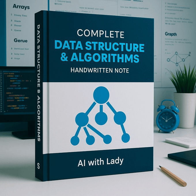 razib_ul47671's tweet image. DSA is the most important for anyone learning programming
But not easy to master.
I made a complete Data Structure and algorithms Handwritten Note. ( Worth $45)
But, for 24 hours, It's 100% FREE.
To get it, just:
→ Like & Retweet
→ Reply "DSA"
→ Follow me (so I can DM)