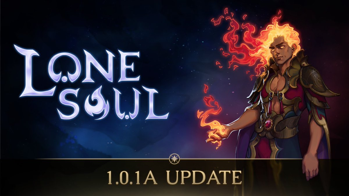The new patch for Lone Soul is live with major balance improvements and QoL changes. 
Enjoy! (link to Steam in bio)
#gamedev #wishlistwednesday