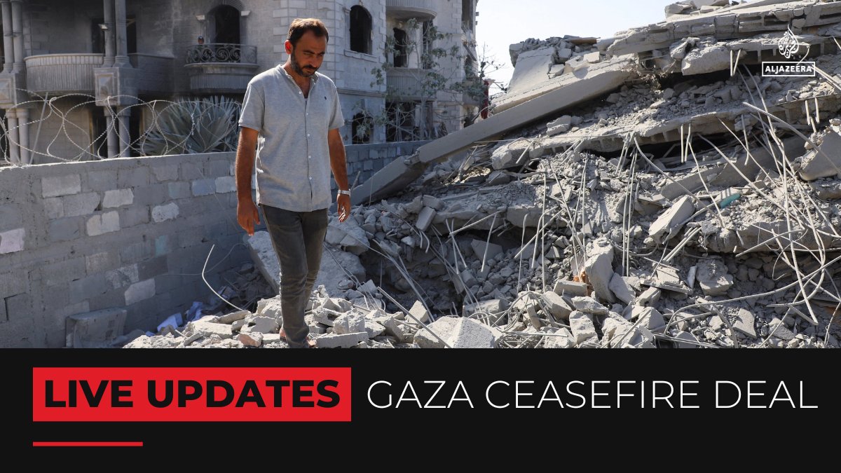 TrendDesk24's tweet image. Palestinians in Gaza say that they have seen no real change in their lives since the ceasefire, as Israel continues sporadic attacks and keeps blocking aid.
#Gomojo
#Jmconlinemojo
#Gaza