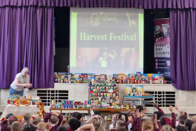 Astrea Academy Trust (@astreaacademies) on Twitter photo 🎉 Huge shoutout to the pupils at <a href="/HartleyBrookPri/">Hartley Brook Academy</a>   for their amazing Harvest Festival donations to Firth Park food bank! 🌾
Featured in <a href="/SheffieldStar/">The Star, Sheffield</a> for their kindness and community spirit 💛
Link to article here - tinyurl.com/2rptz9hj 🎉 Huge shoutout to the pupils at <a href="/HartleyBrookPri/">Hartley Brook Academy</a>   for their amazing Harvest Festival donations to Firth Park food bank! 🌾
Featured in <a href="/SheffieldStar/">The Star, Sheffield</a> for their kindness and community spirit 💛
Link to article here - tinyurl.com/2rptz9hj