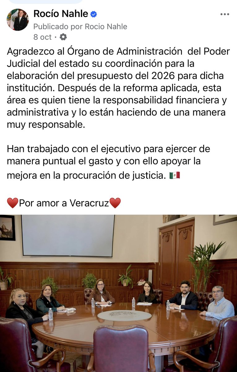 Rocío Nahle (@rocionahle) on Twitter photo Oooootra mentira más y la recurrente nota “por encargo” de <a href="/rivapa_oficial/">@rivapa_oficial</a> exhibe hoy la clara campaña contra Veracruz.
Si tan solo hubiera revisado mis redes hubiera constatado que el 8 y 9 de octubre estuve trabajando en mi estado.
Su fuente es la “calumnia” Oooootra mentira más y la recurrente nota “por encargo” de <a href="/rivapa_oficial/">@rivapa_oficial</a> exhibe hoy la clara campaña contra Veracruz.
Si tan solo hubiera revisado mis redes hubiera constatado que el 8 y 9 de octubre estuve trabajando en mi estado.
Su fuente es la “calumnia”