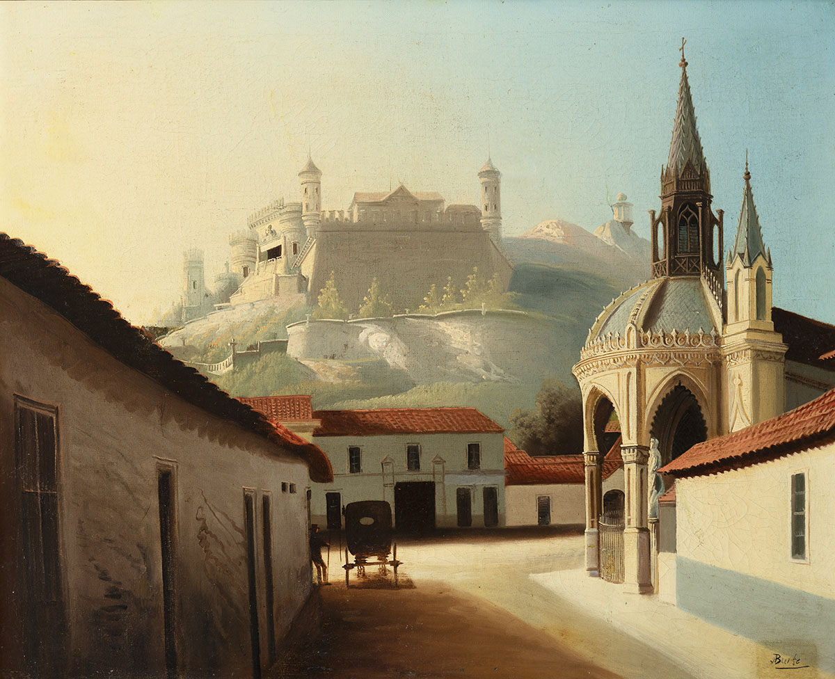 ¿Cómo era Santiago hace más de un siglo? Recorrimos la exposición Reflejos de Chile en el <a href="/CCPLM/">Centro Cultural La Moneda</a>,  que revela la colección pictórica del #BancoCentral y que incluye pinturas en las que vemos un centro capitalino y alrededores, hoy irreconocibles. 🖼️ 🏙️➡️bit.ly/4ovKiey