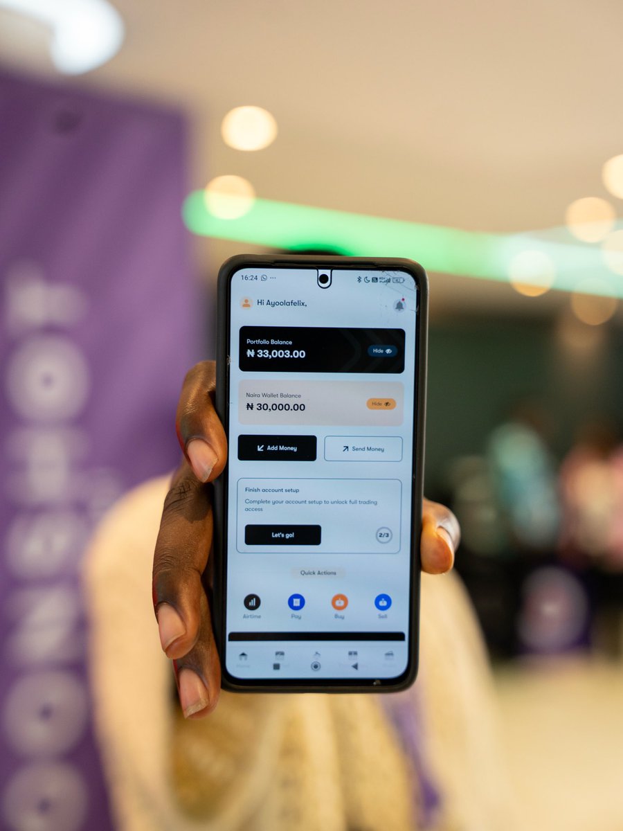Bitoshiafrica's tweet image. Bitoshi; your one stop app for all your crypto and lifestyle needs!🥳

Buy airtime &amp;amp; data, pay bills, subscribe to cable TV &amp;amp; trade crypto, all on ONE APP!

Download Bitoshi &amp;amp; sign up today using the link in bio!🖤

#cryptotrading #bitoshi #cryptoinvesting
