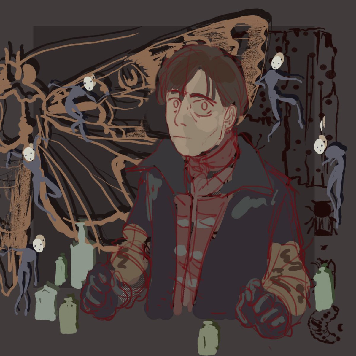 первый мор очень душный в смысле как старая комната с жёлтыми обоями и тёплым светом поэтому вот??