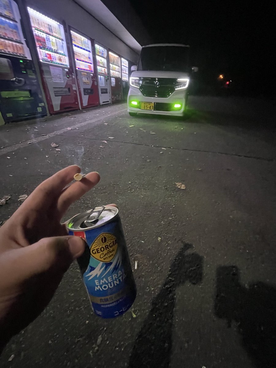 愛車見ながらのコーヒー&amp;タバコが最&amp;高すぎる！