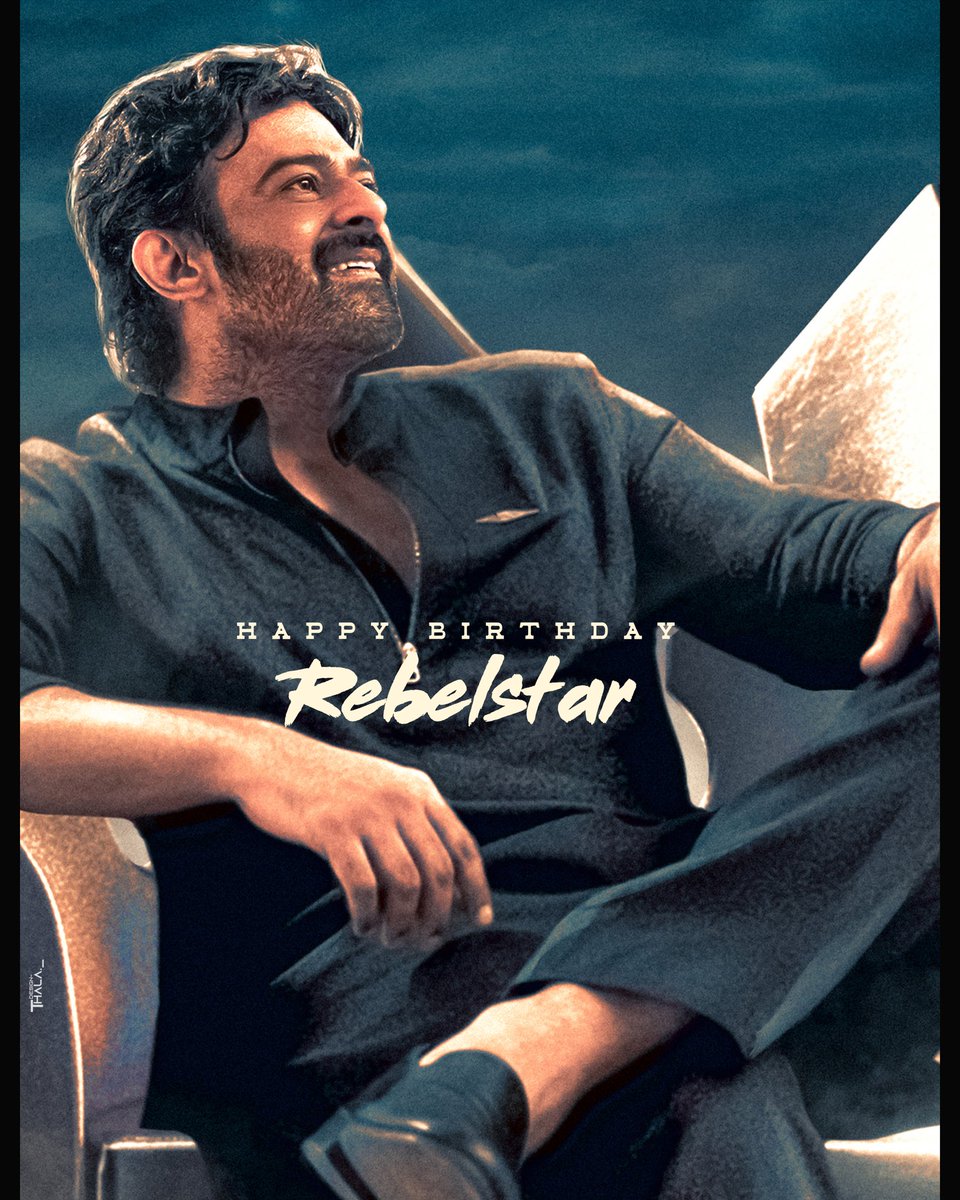 thalaYG's tweet photo. Happy Birthday RebelStar 🌟
#HBDPrabhas https://t.co/Cj0E9fBSmJ
